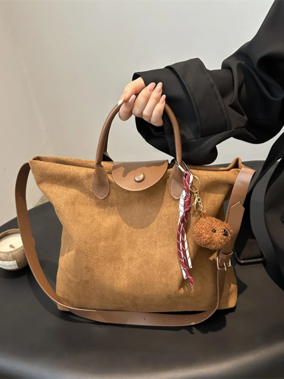 

Faionable Commuter Women's Tote Bag 2024 New Large Capaci Single oulder Crossbody Bag Handbag Sli Handbag