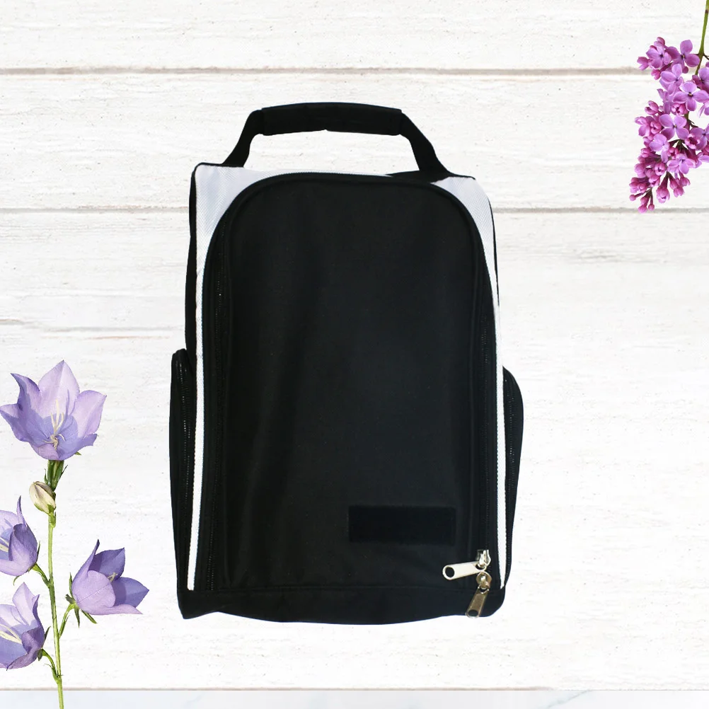 

1Pcs Shoe Storage Pouch Golf Carry Bag Heavy Duty Nylon Zipper Case Portable Lightweight for Walking Running Hiking Travel