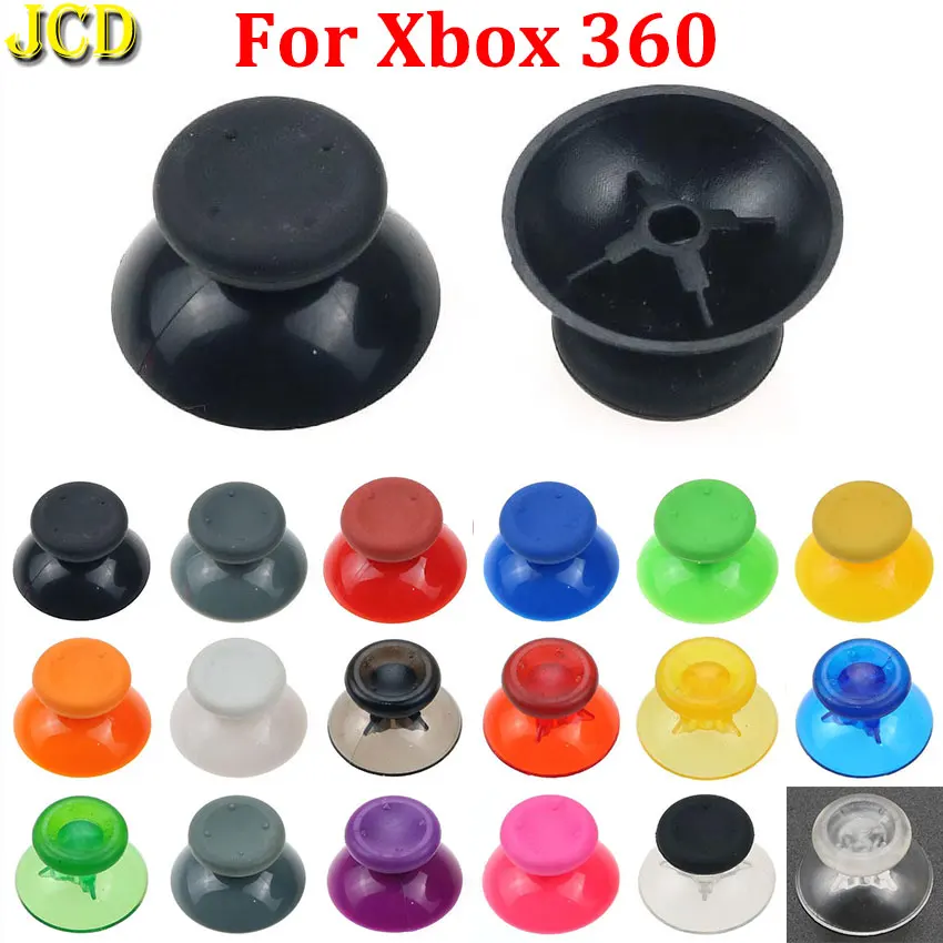 JCD 2 sztuki 3D analogowy drążek kciuka kciuk grzybkowy pokrywa joysticka pokrywa dla kontrolera Xbox 360