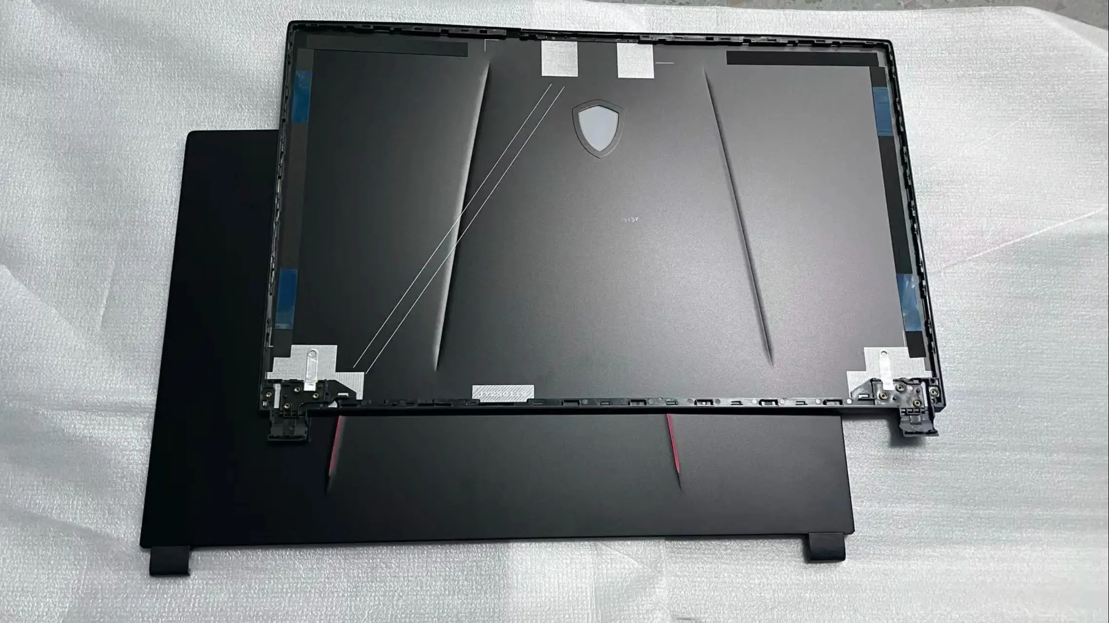 New For GE75 8RE 8RF MS-17E2 17E9 17E1 Laptop LCD Back Cover Front Bezel Hinges Palmrest Lower Bottom Case Panel 17.3 Inch
