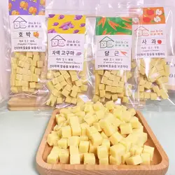 Fruit And Vegetable Cheese Granules Dog Small Hamster Snacks Freeze Dried Fruit And Vegetable Diced Chicken Cheese Block