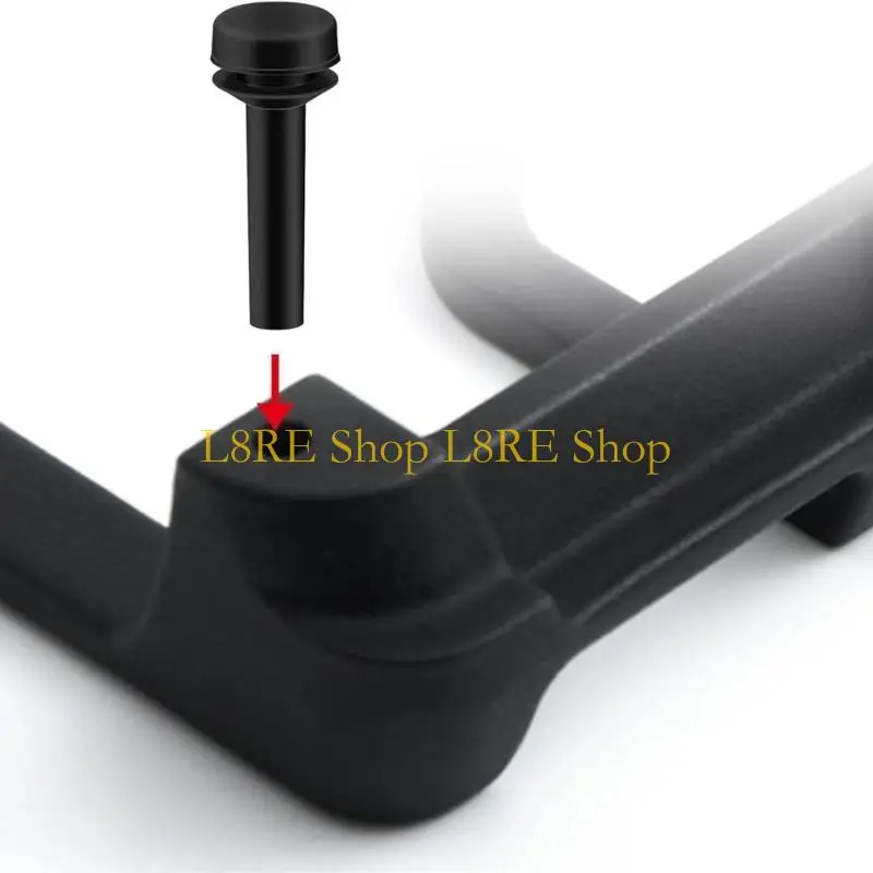 Pacote l8re 12 almofadas substituição pés borracha, substituição hob hob rust material borracha borracha