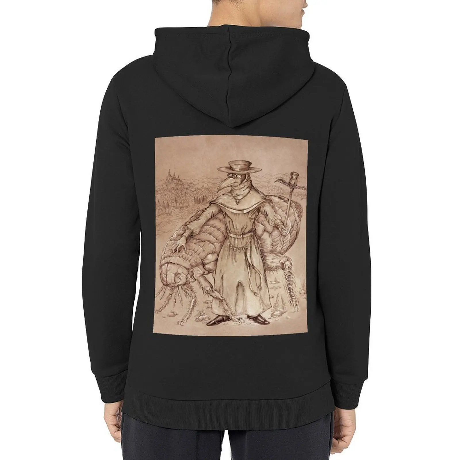 

Doctor Schnabel’s Siphonaptera Hoodie hooded shirt men's coat men's sweat-shirt men's hoodie sweatshirt