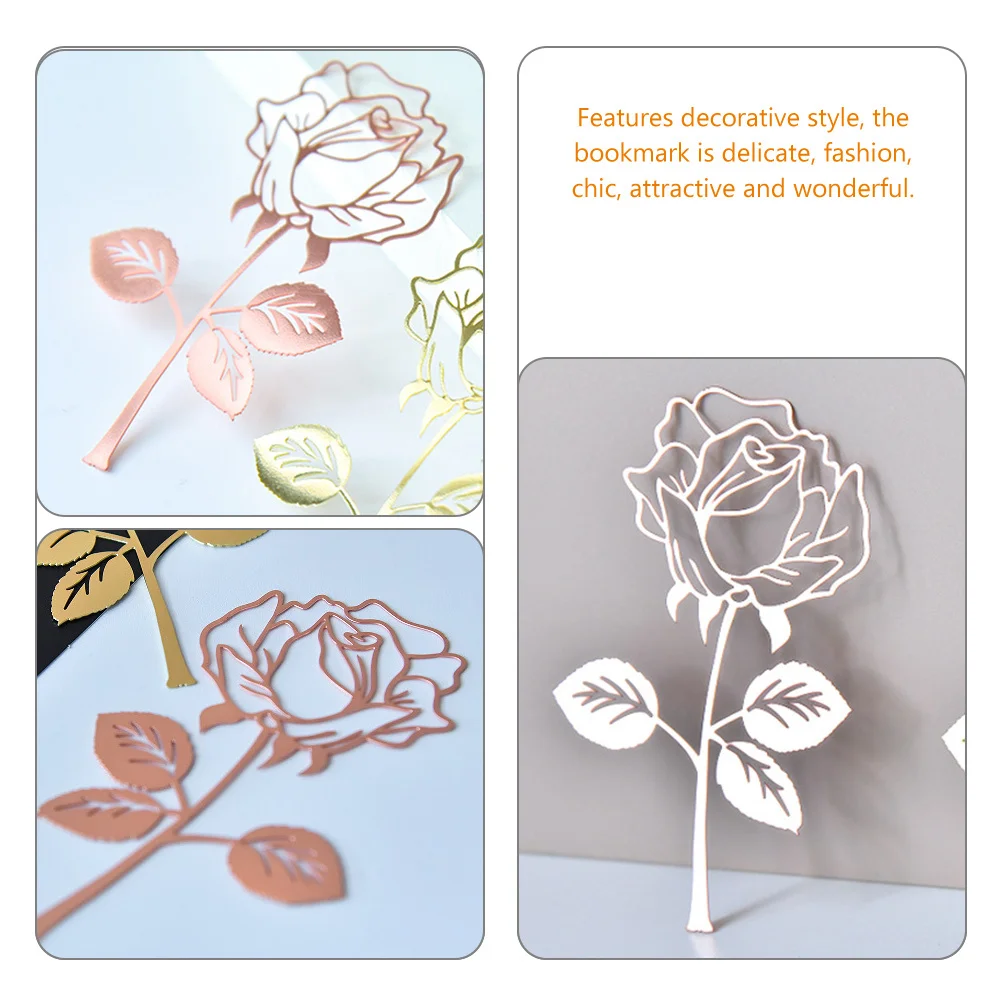 Металлические закладки в форме цветка, декоративная закладка для студентов, читателей, винтажный стиль, деревенский подарок, рождественская вечеринка, пользу