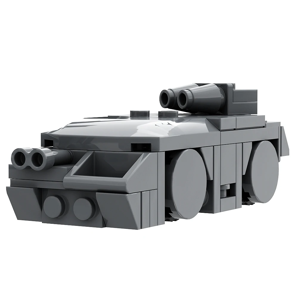676PCS MOC Aliens Cheyenne Dropship and APC Model DIY Kits Building Blocks Juguetes For Kids Toys Birthday Gifts