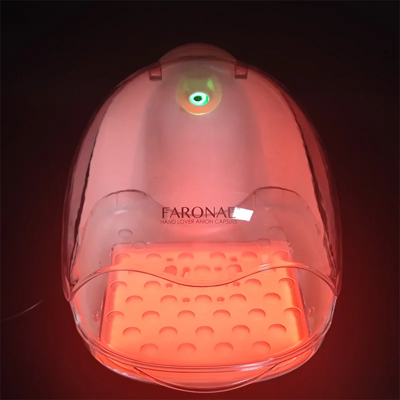 Selling Red and Blue Therapy Hand & Foot Care Plastic Beauty Tools Hand Space Capsule Nail Device for Beauty Salon Work