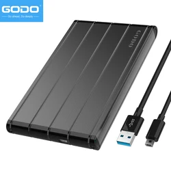 GODO mobile hard disk box 2.5 inch usb3.0 notebook mechanical sata/ide solid state external hard disk Support  6TB