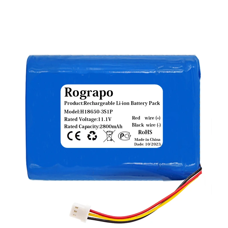 Nowy Robot 11.1V 3400mAh 12 j001609 do Moneual Everybot RS500 RS700 Edge Robotic