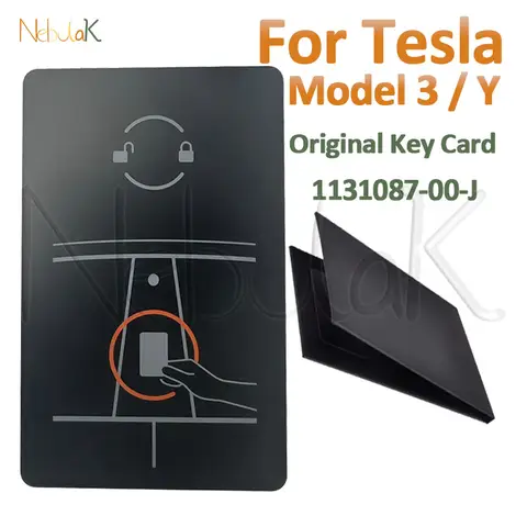 OME For Tesla Model 3 Y Spot Auto Induction Key Card Original Wholesale Direct Add Use 1131087-00-J Smart Proximity Car Key Fob