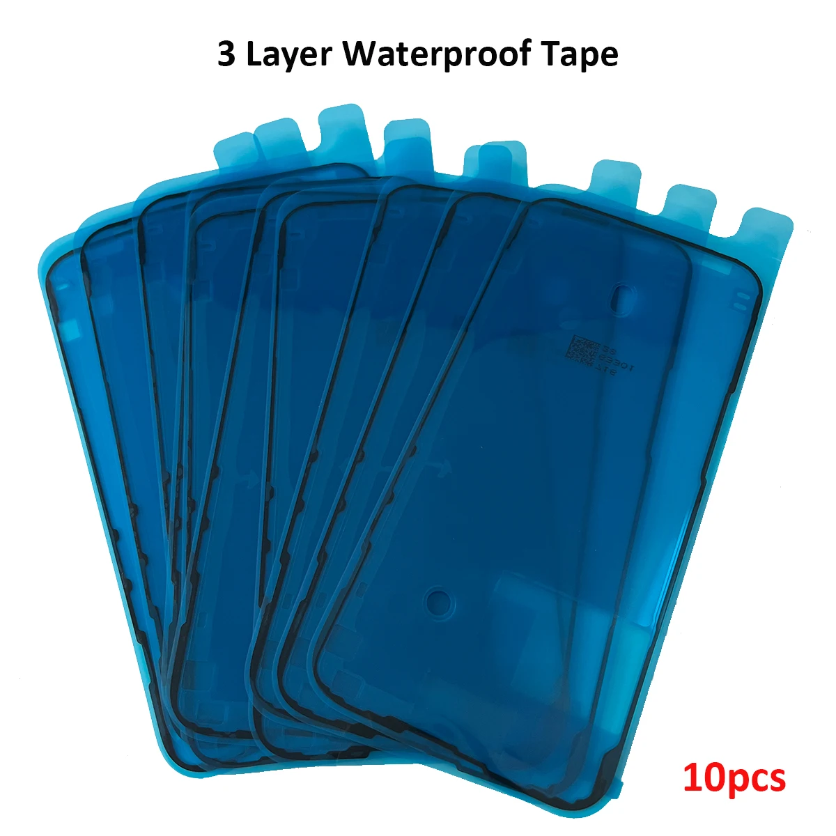 

10 шт., водостойкая клейкая лента на рамку ЖК-экрана для iPhone 15 14 13 12 11 Pro X XR XS Max