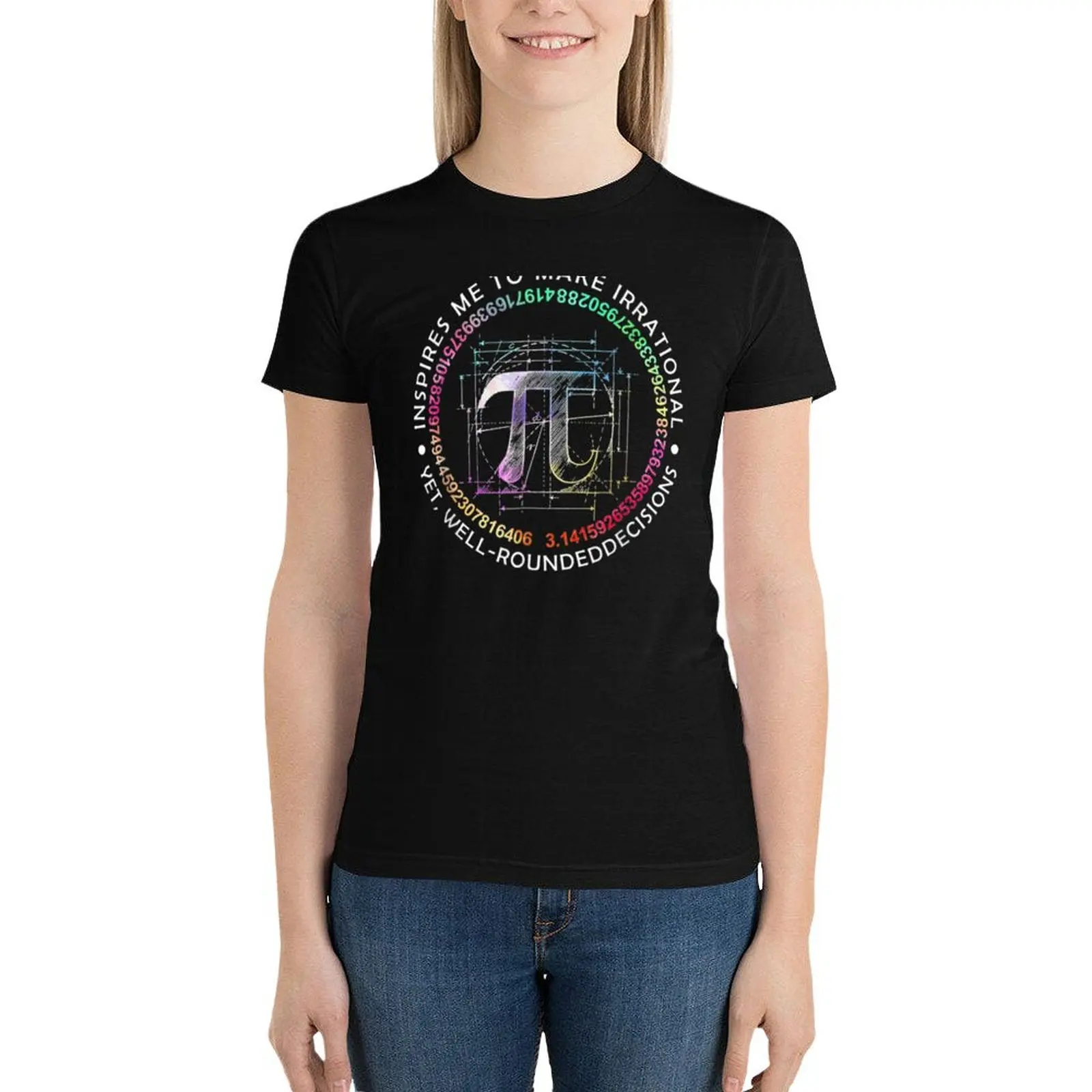 

Inspire Pi 314 Math Teacher Pi National Day T-Shirt summer tops cute clothes anime clothes Summer Women's clothing