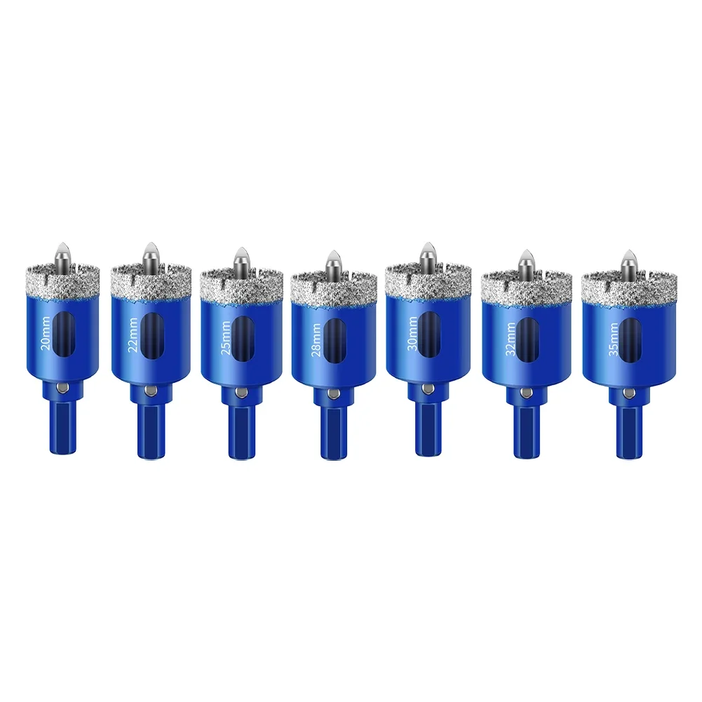 

35 mm Position Brazing Hole Opener for Precision Drilling of Tiles Glass and Marble with Advanced Vacuum Brazed Technology