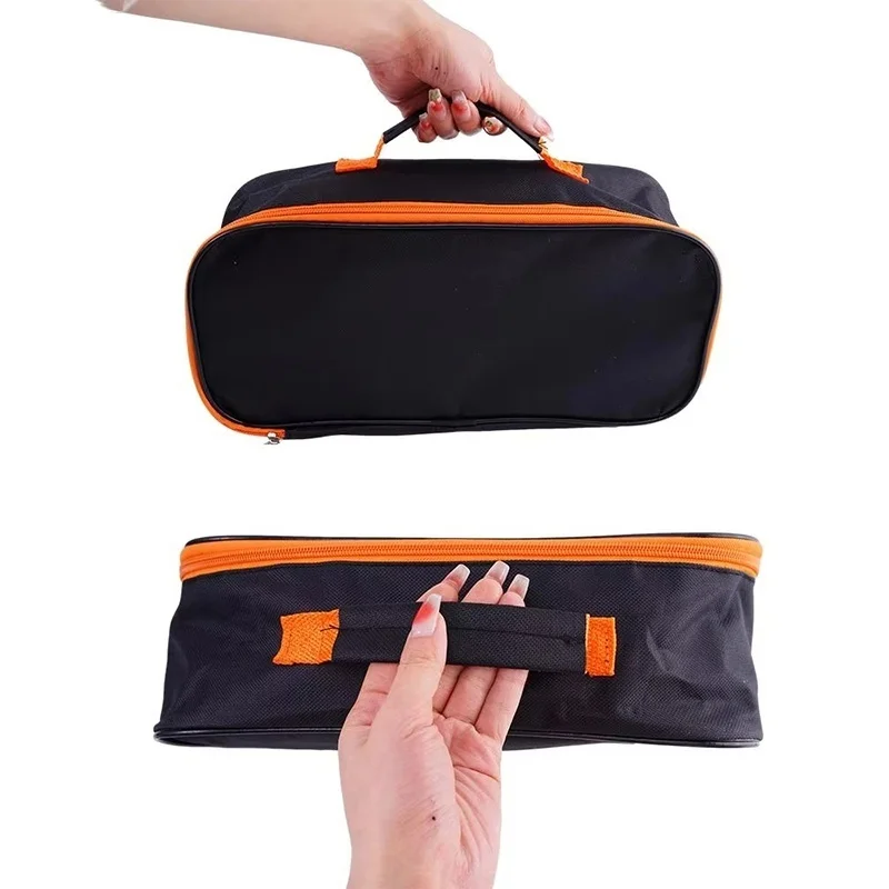 Multifunctional Car Tool Bag Oxford Canvas Waterproof Hardware Tool Storage Case for Spanner Metal Tools Portable Storage Kit