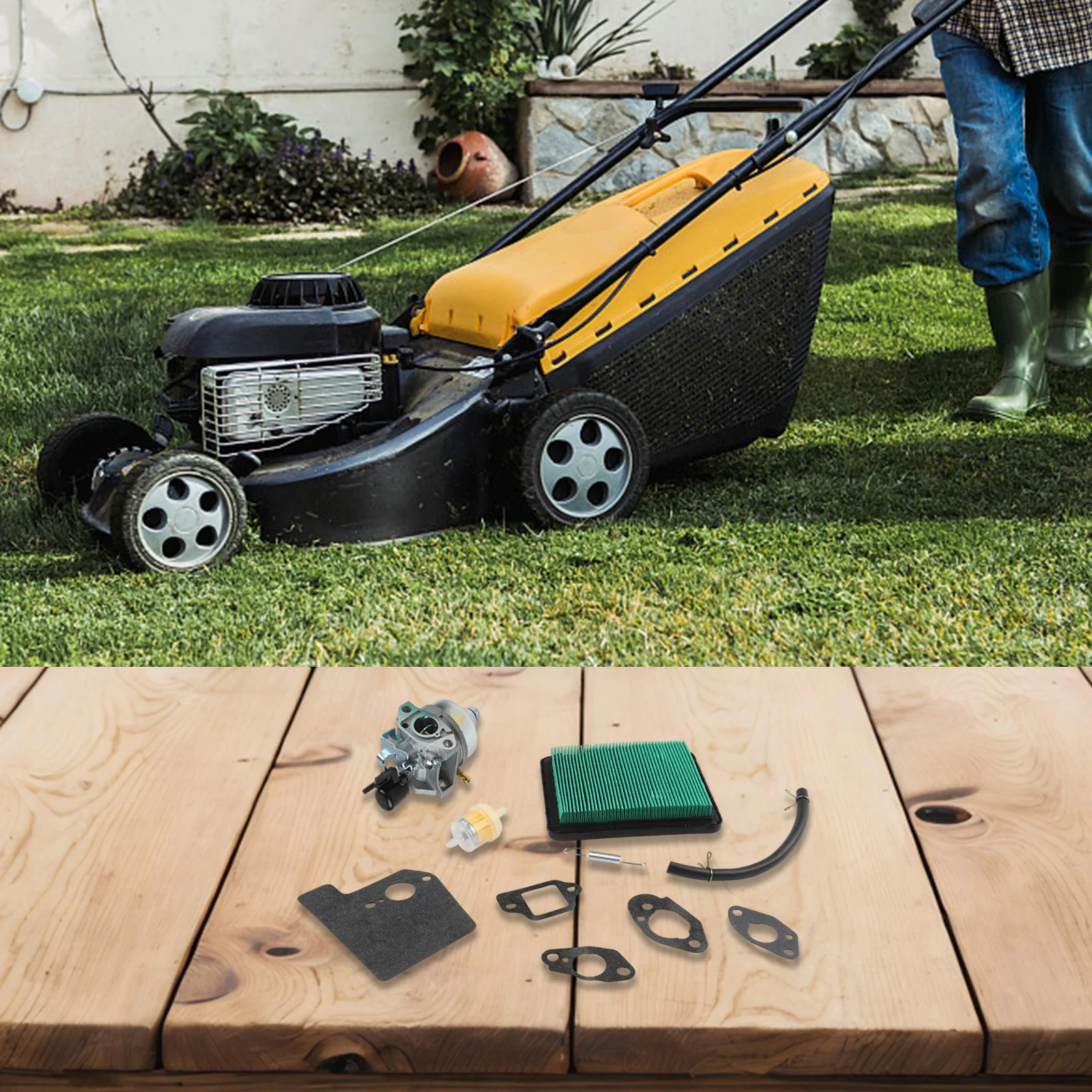 

Complete Carburetor Replacement Kit for Honda For GCV160A For GCV160LA Components for Enhanced Engine Performance