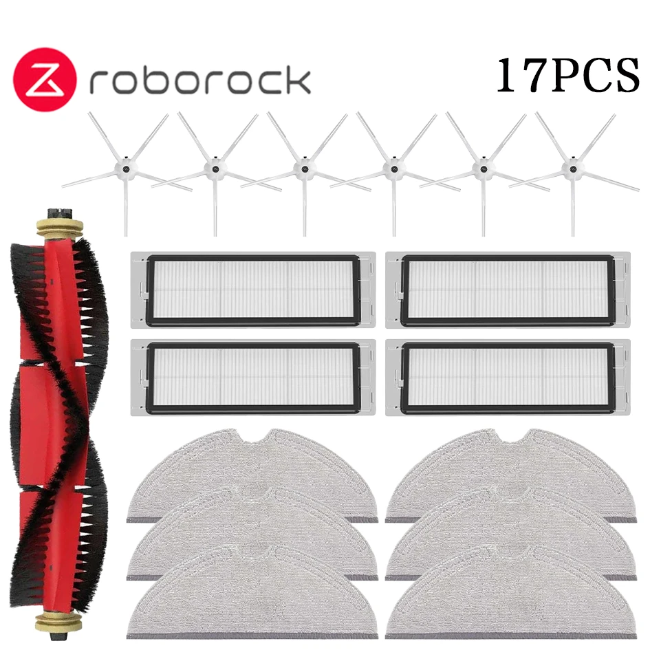 Für Xiaomi Roborock S5 S50 S51 S55 S6 S60 S6 Reine Staubsauger Zubehör HEPA-Filter Mopp Tuch Seite Wichtigsten Pinsel Ersatzteile