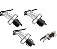 Gravity Leak Proof Household Bottle Stopper Kitchen Press Type Pouring Soy Sauce Vinegar Pot Stopper Seasoning Bottle Accessorie