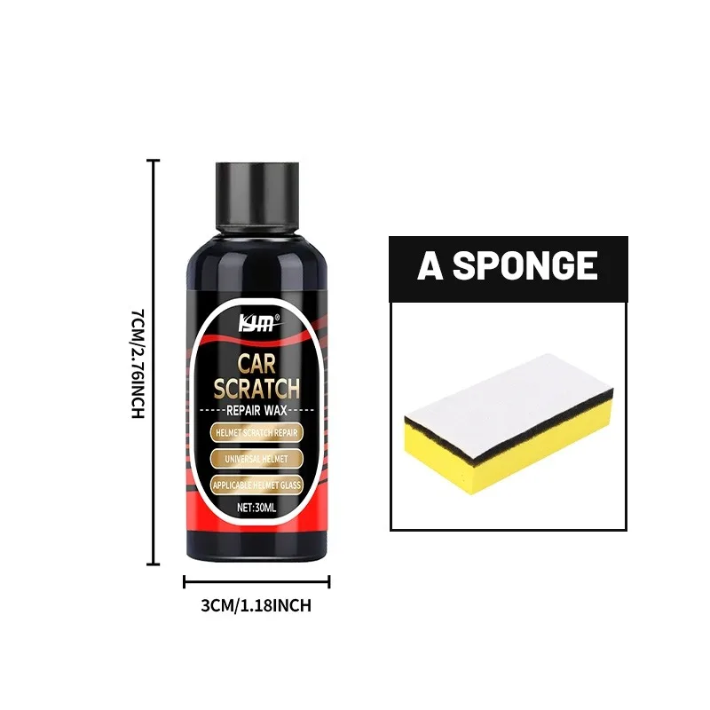 Multi-Purpose Scratch Repair Kit: Restores Goggles/Helmet/Glasses & Bodywork, Fixes Various Scratches with Easy Application