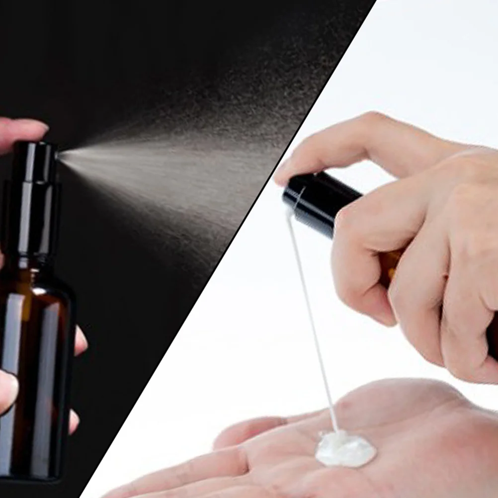 

5Pcs Lotion Containers Set 30Ml Glass with Smooth Pump Refillable Emulsion Bottles for Shampoo Cream Subpackaging