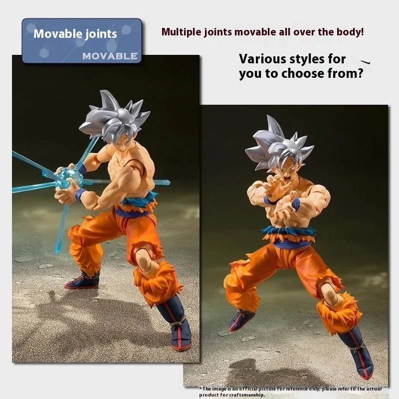 In Magazzino 16 cm Dragon Ball Ultra Instinct Super Saiyan Son Goku Collezione Decorazione Gk Action Figures Modello Giocattoli Per Bambini Regali