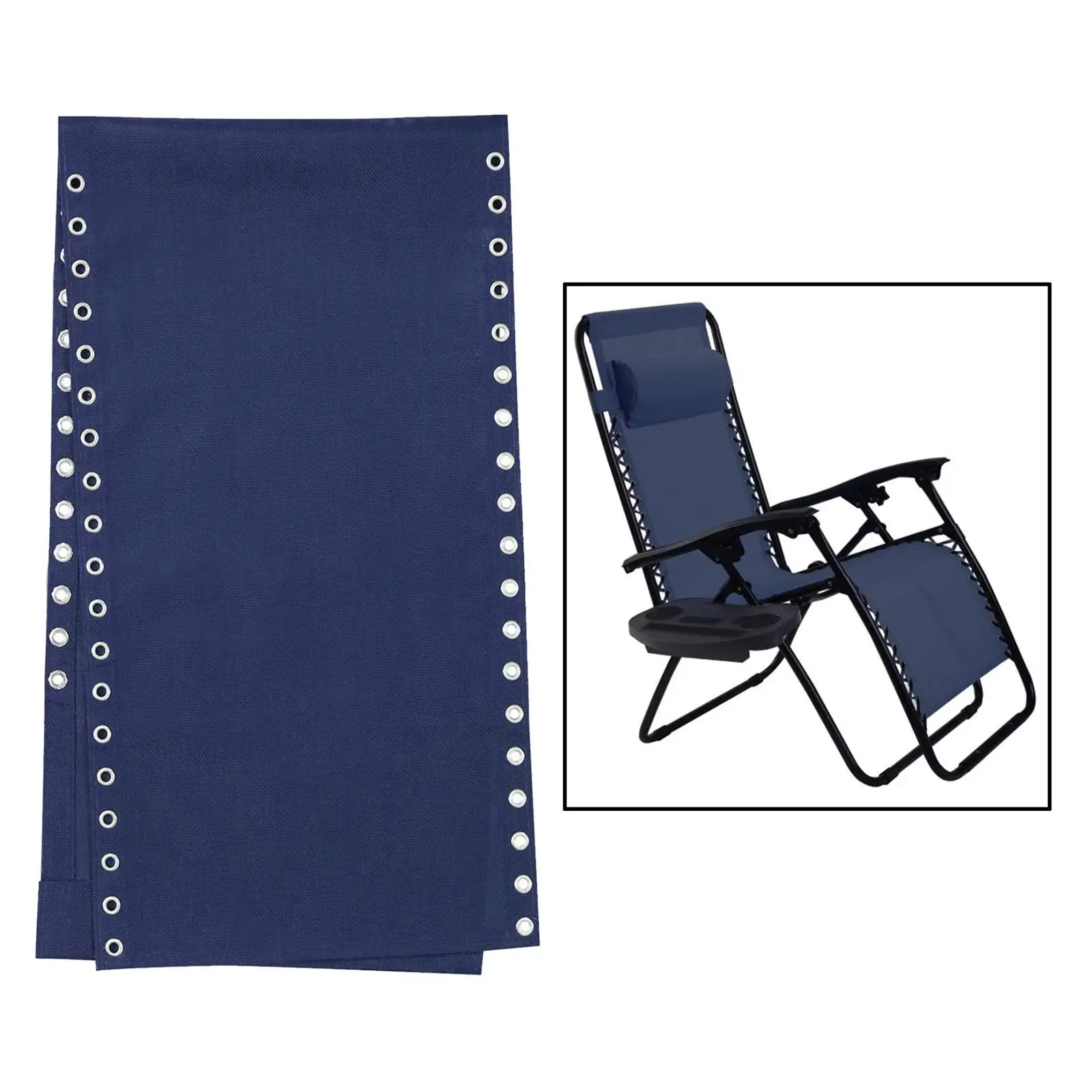 

Anti Gravity Recliner Fabric Leisure Chair Mesh Cloth Replacement Kit for Outdoor Patio Folding Chair