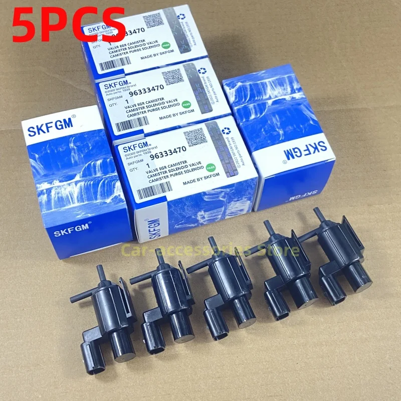 

5X Vacuum Valve Solenoid OEM# 96333470 25184710 25183354 For Buick Excelle Chevrolet Aveo Epica for Daewoo Lanos Matiz Lacetti