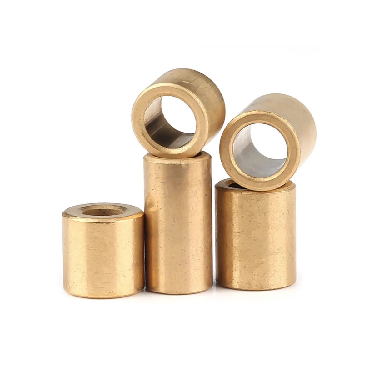 Powder Metallurgy Oil Bearing Copper Sleeve Pure Copper Shaft Sleeve