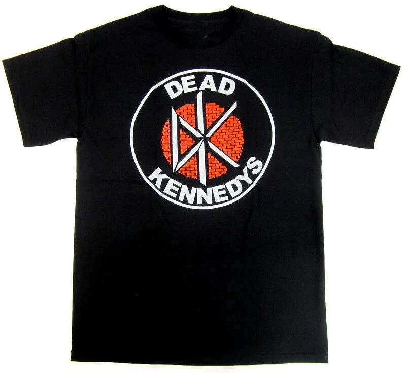 DEAD KENNEDYS T-shirt Vintage DK Brick Logo Punk Rock Tee Adult S-3XL New