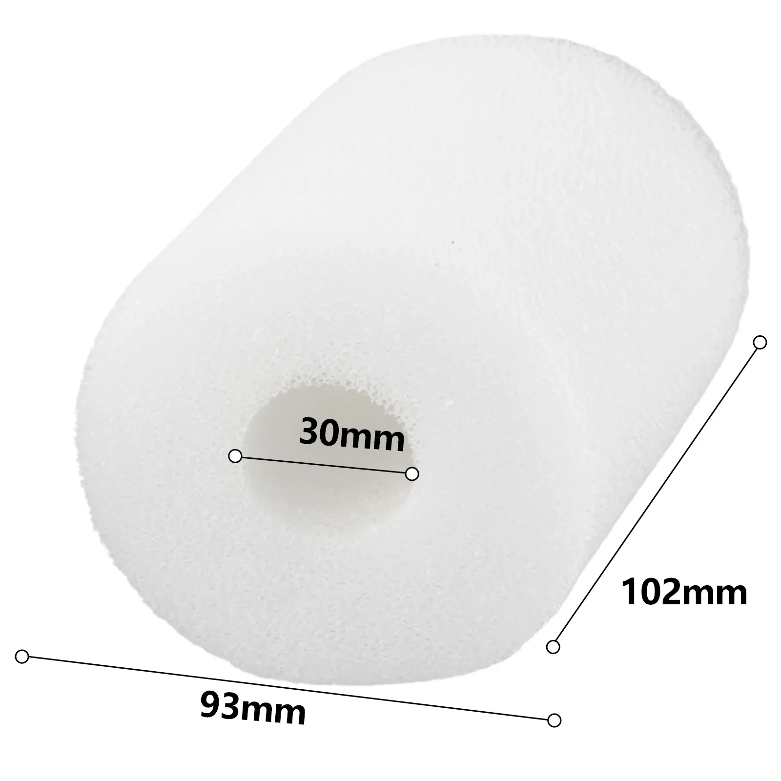 Spa filtre éponge piscine lavable 102*93mm 2 pièces cartouche pour Intex H pur réutilisable nouveau plus récent utile 2020