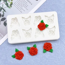 Flower Rose Silicone Mold Sugarcraft Chocolate Cupcake Baking Mold Fondant Cake Decorating Tools