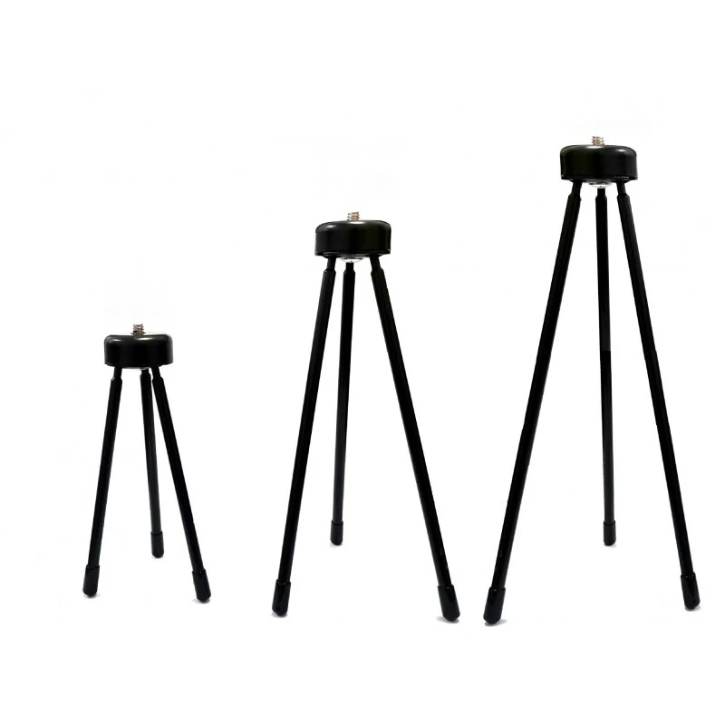 โลหะมินิขาตั้งกล้อง,ผู้ช่วยที่ดีสำหรับเดสก์ท็อป Selfie Live Broadcast,universal แบบพกพาสำหรับโทรศัพท์มือถือกล้อง