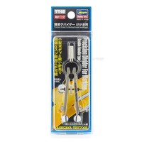 HASEGAWA TT46 71546 Compass Type Precision Double-ended Engraving Needle Tool Hand Craft Model Build Engraved Line Marking Aids