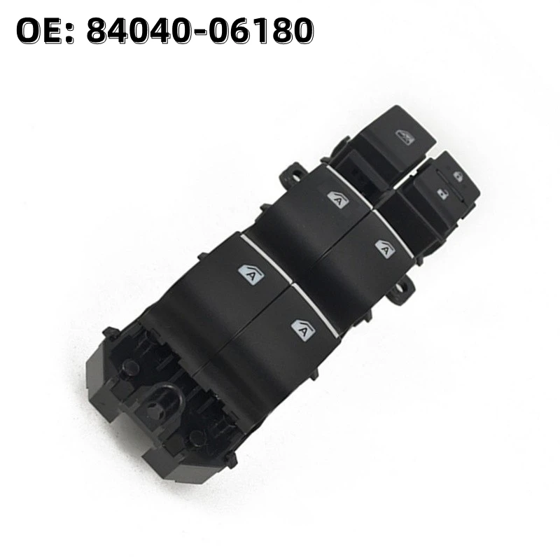 

OE: 84040-06180 8404006180 LHD Power Window Master Control Switch For 2018-2020 Toyota Camry