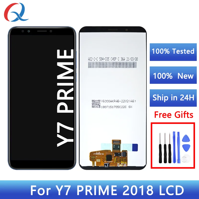 Mobile phone lcds For Huawei Y7 prime 2018 LCD Display Touch Screen Replacement Digitizer Assembly for huawei Y7 prime 2018 lcd