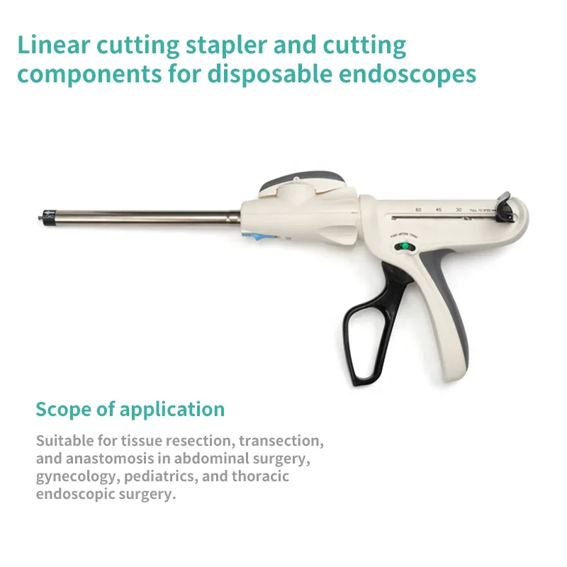 Brand New High Quality 260Mm Plastic Metal Medical Supplies Endoscopic Linear Cutter Stapler