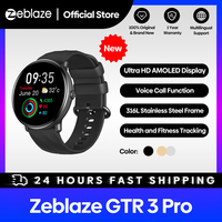 [World Premiere] Zeblaze GTR 3 Pro Fitness & Wellness Smart Watch AMOLED Display 316L Stainless Steel Smartwatch For Women