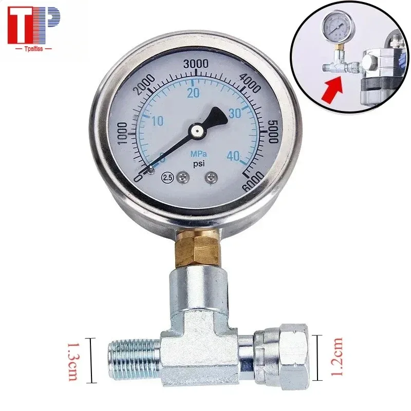 Tpaitlss  730397 Paint Sprayer Pressure Gauge Assembly Airless Acessorios for 730-397  Airless Paint Sprayer  540 640 440 Etc