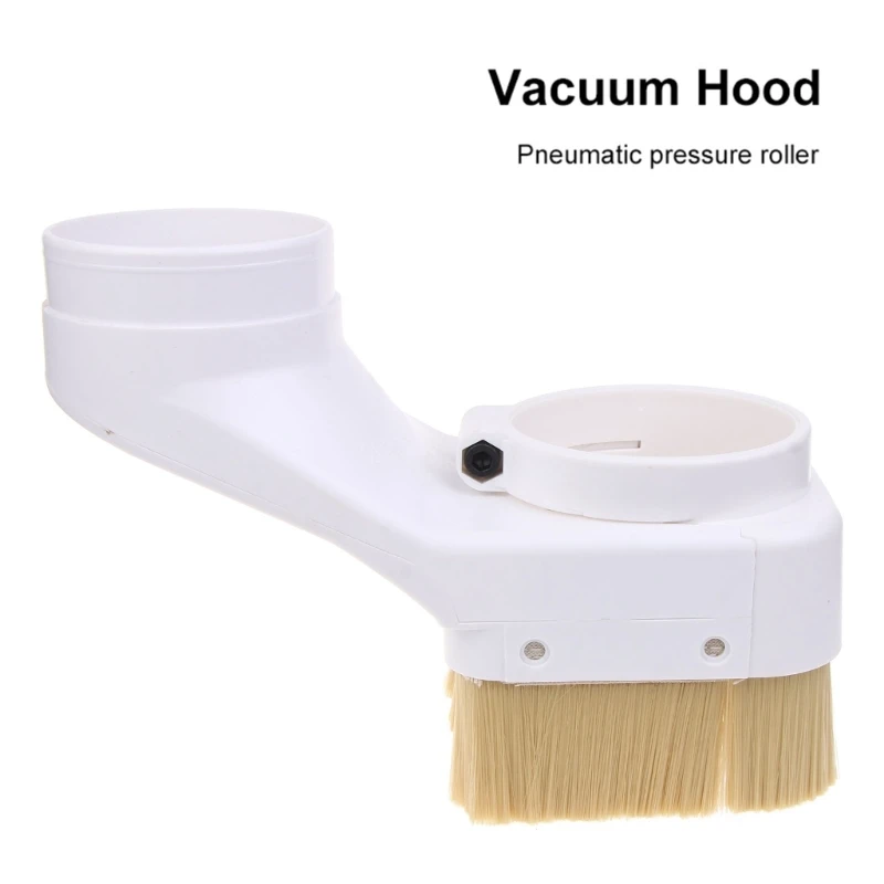 Brosse anti-poussière pour aspirateur, accessoire pour Machine à graver sur broche, routeur