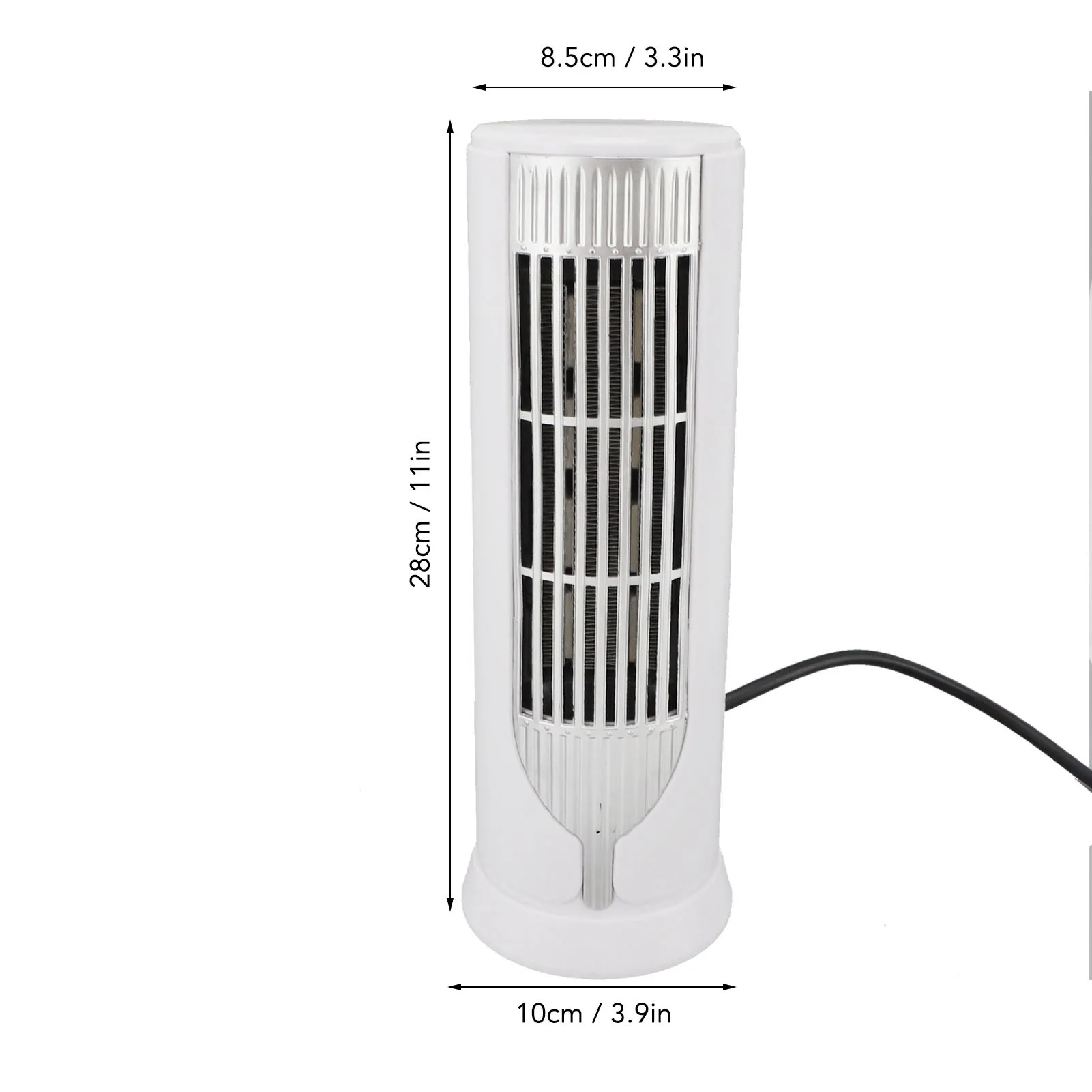 Электрический компактный нагреватель помещений, Портативный тихий настольный мини-нагреватель с положительным температурным коэффициентом, для офиса, спальни, гостиной