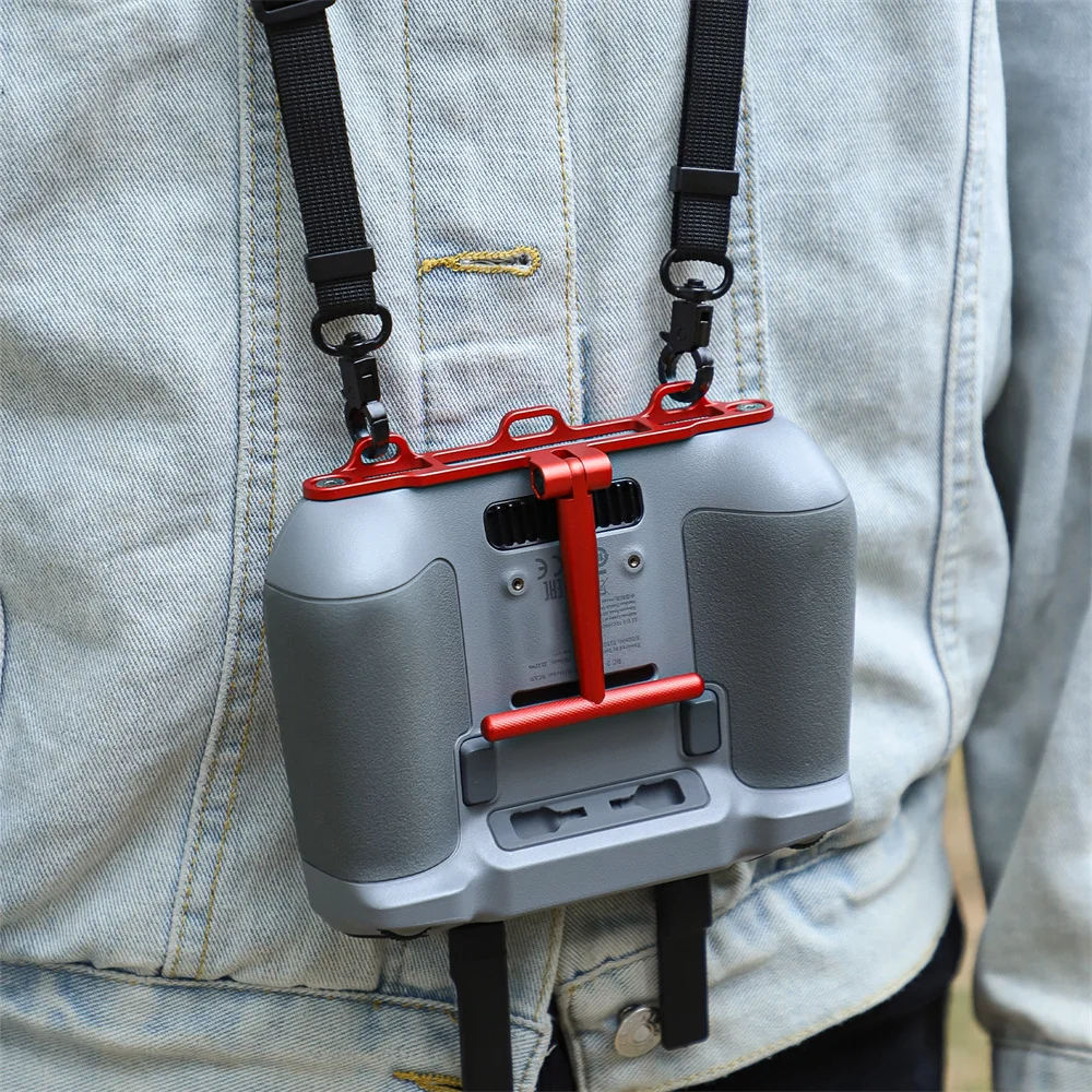 Sunnylife Controller For DJI RC 2/1 Lanyard Handle Waist Support Mount Neck Strap Bracket for DJI Mini 4/3 Pro/Air 3/3S/FLIP