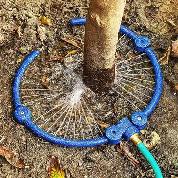 Automatic Drip Irrigation Watering System Sprinkler Tree Root Garden Watering Ring Round Drip Irrigation Watering System