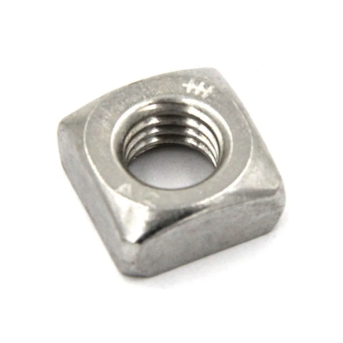 5/20/50 Pcs/Bag Square Nut | 304 Stainless Steel | M3, M4, M5, M8, M10 | DIN 557