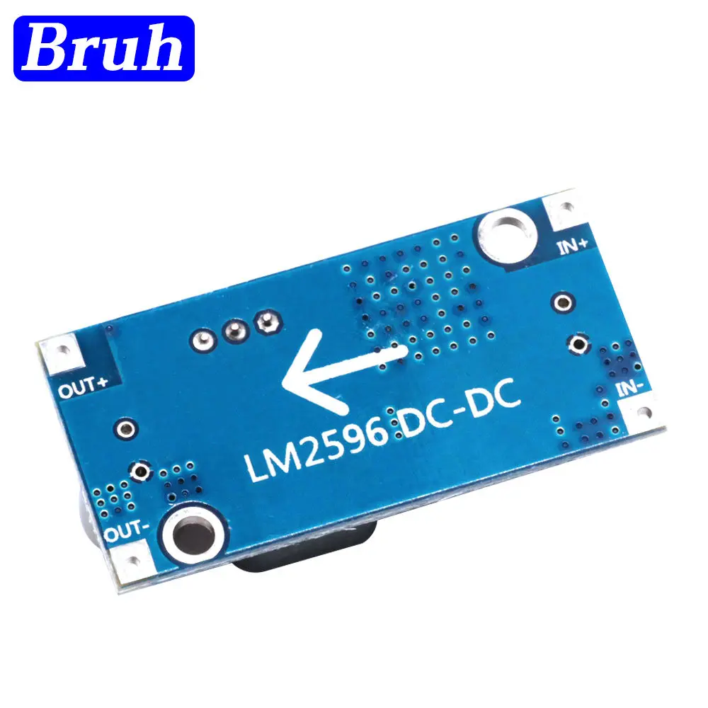 LM2596S-ADJ 3-40V DC-DC Adjustable Step-Down Voltage Regulator Power Supply Module Board 3A Buck Converter LM2596S LM2596