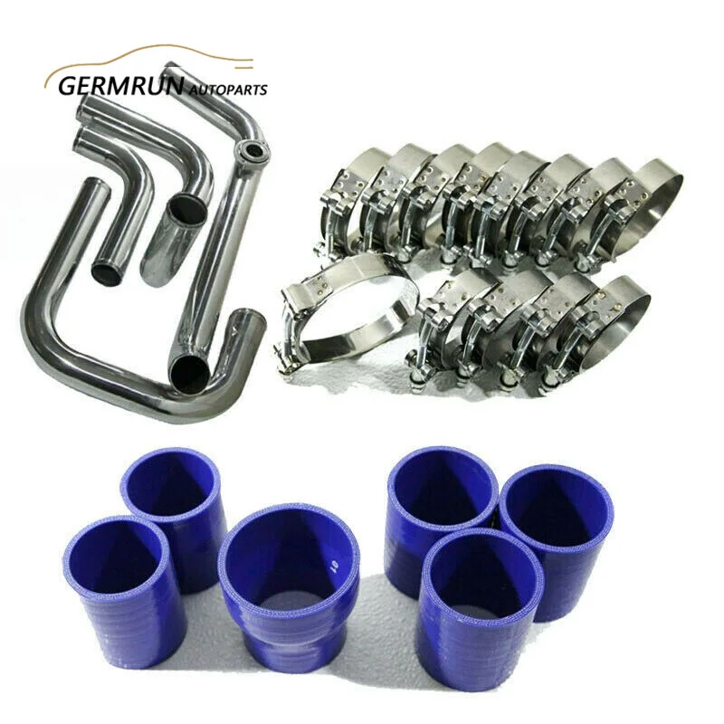 Intercooler Piping+Silicones+Clamps For 1988-2000 Honda Civic D15/D16 D Series EX/Si 1.6L