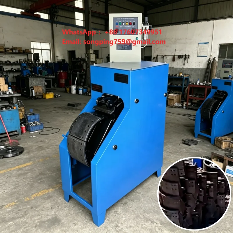 Hot Sale 200-230mm Truck Bus Brake Pad Removing Machine Automatic Shaving Brake Lining Machine for Brake Lining Manufacturing