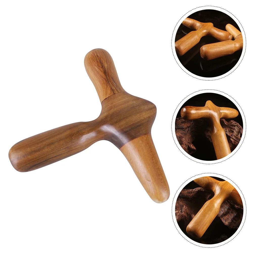 Foot Massager Facial Face Scraping Stick Body Acupressure Fragrant Wood Rod Bar Acupuncture Point Sensitive area