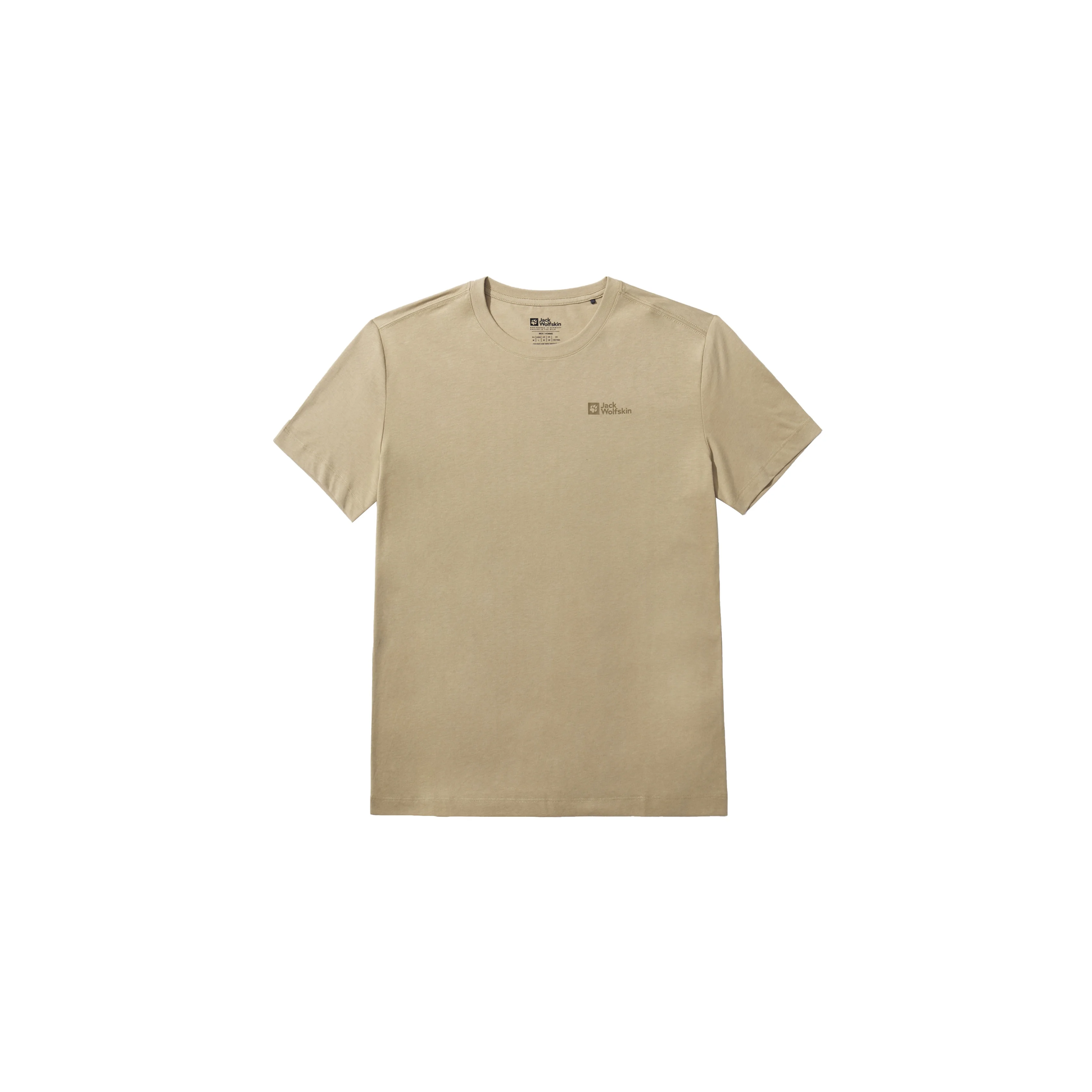 JACK WOLFSKIN Quick Dry T Shirts Men's Crew Neck Moderate Straight Fit 5822212