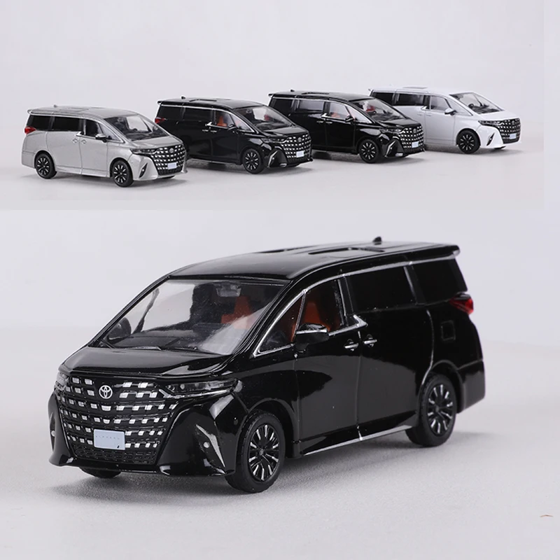 DCT 1/64 Toyota Alphard Samochód Metalowy Model Odlewany Ciśnieniowo Zabawki Prezent na Święta dla Dzieci Chłopców Przyjaciół Kolekcjonerskie Ozdoby