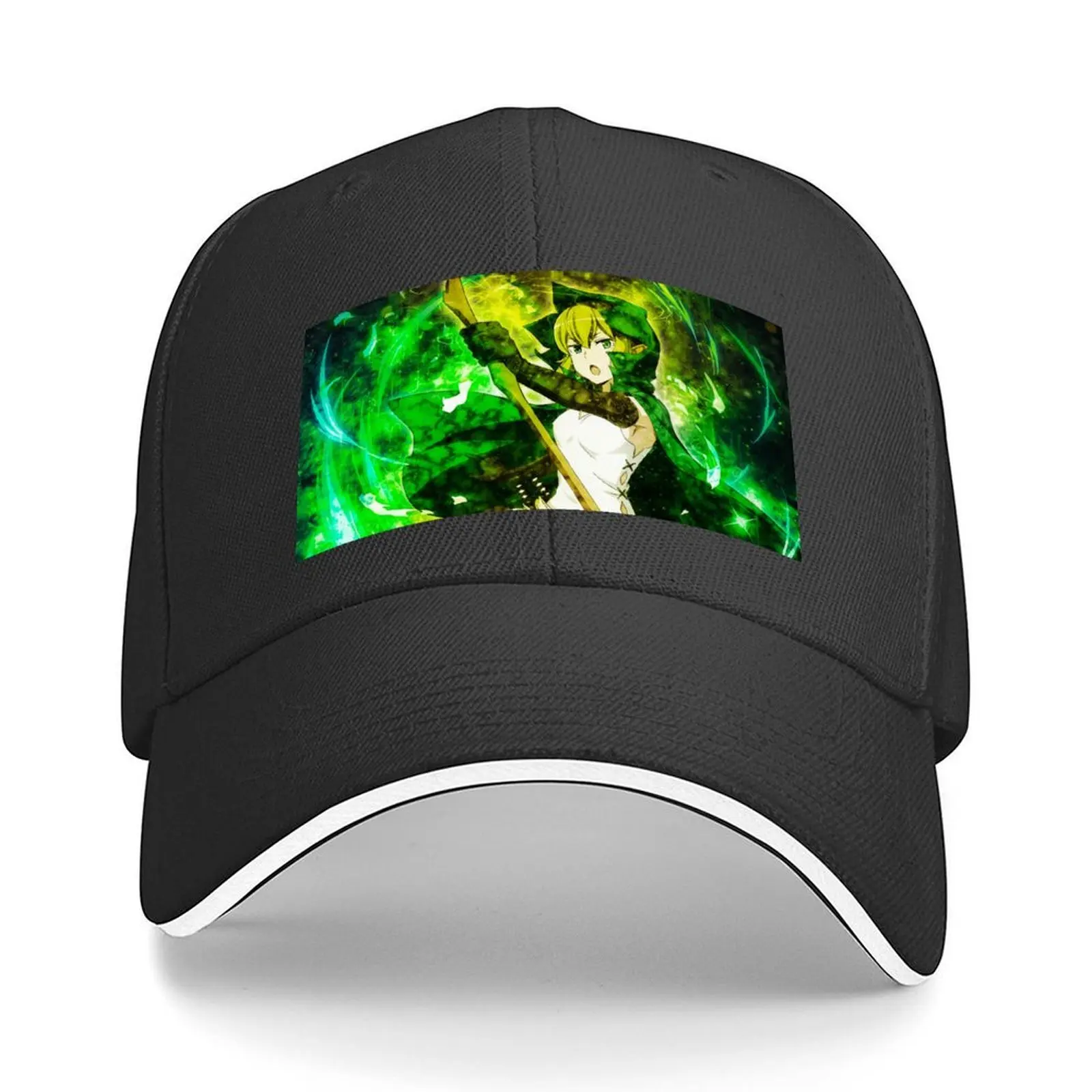 

Ryuu Lion DanMachi Anime Girl Drawing Fanart Baseball Cap Unique hats Snapback Cap hiking hat Caps For Men Women's