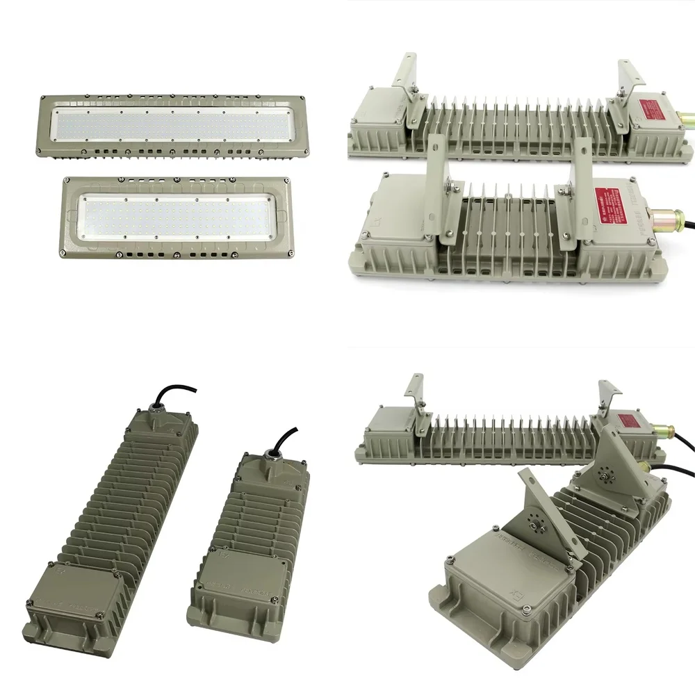 

80W Ceiling Mount Explosion Proof LED Linear Light Fixture for Industrial Warehouse Factory Tunnel for ATEX IECEx Certified