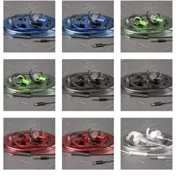 Gaming 3.5mm Plug Running Headset Ear Hook With Mic In Ear Sports Earphone Super Bass Earbuds Wired Headphone Wired Headset